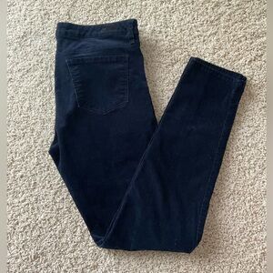 KFTK Kut from the Kloth Navy Corduroy Pants Size 12